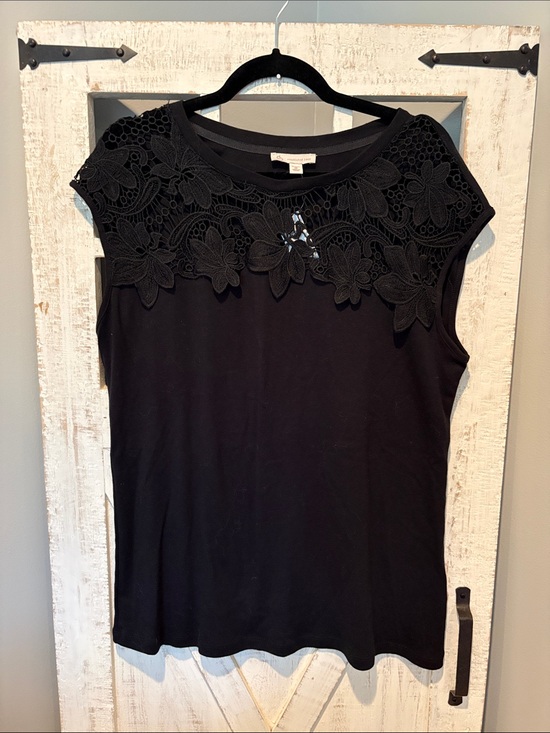 Dress Barn Tops - NWT Dress Barn Sleeveless Black Women's Top